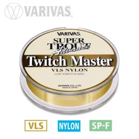   Varivas Super Trout Twitch Master 100m 0,165mm 5lb Gold Monofil Ligne principale