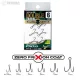 Varivas Nogles Zero Friction #6 Hameçon Double à Œillet et Ardillon 6pcs