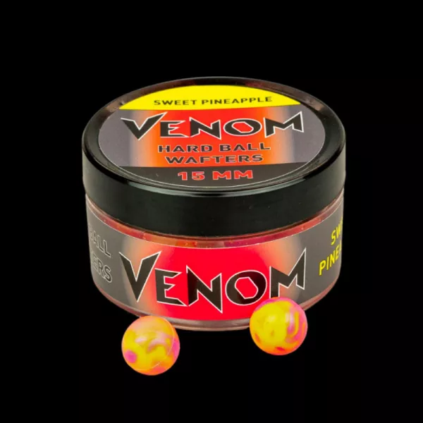 Feedermánia Venom Hard Ball Wafters 15mm Sweet Pineapple Bouillette d'amorçage