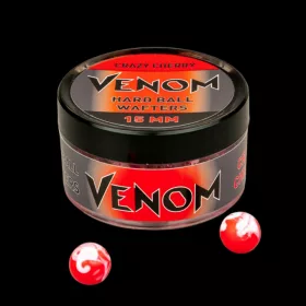  Feedermánia Venom Hard Ball Wafters 15mm Crazy Cherry Bouillette d'amorçage