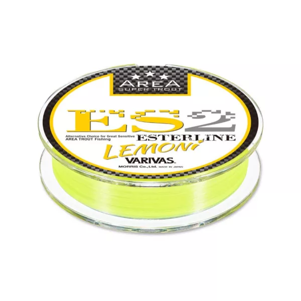 Varivas Super Trout Area ES2 Ester Lemoni 80m 0,082mm 1,42lb Ligne Principale Monofilament