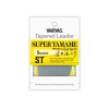 Varivas Bas de ligne Conique Tapered Leader Super Yamame Flat Butt ST 4,57m 0,128mm 6X Flash Yellow Bas de ligne de pêche à la mouche