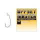 Varivas Offset Master Light Class #2 NS Black Hameçon Offset Barbelé à Œillet 9pcs