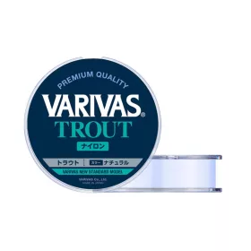   Varivas Trout 100m 0,205mm 6lb Monofil Naturel Fil de pêche principal
