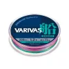 Varivas Fune PE X8 150m #0,6 0,128mm 6kg Tresse principale Multicolor Haute Visibilité
