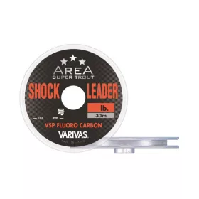   Varivas Super Trout Area VSP Fluorocarbon ShockLeader 30m 0,104mm 2lb Bas de ligne Fluorocarbone