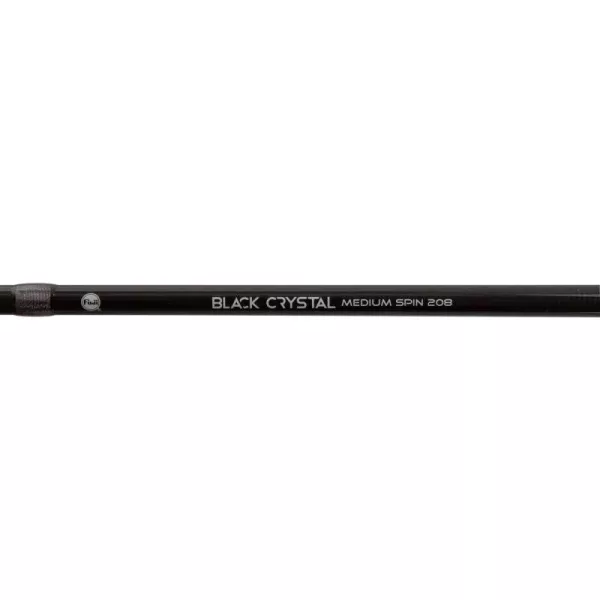 Mikado Black Crystal M Spin 6-26gr 2,23m Canne spinning 2 pièces