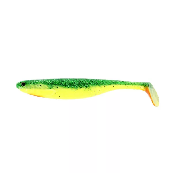 WESTIN ShadTeez Slim 10cm 6g Green Dessert Boîte avec 32pcs Leurre souple en plastique
