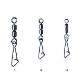   Nytro Connex Double Feeder Swivel With Hooked Snap 6 Émerillon 8 pièces