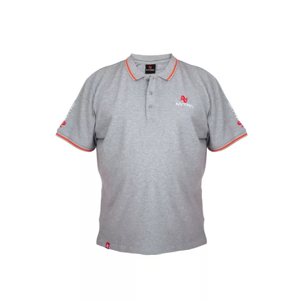 Nytro Light Marl Grey Polo Shirt Polo XL