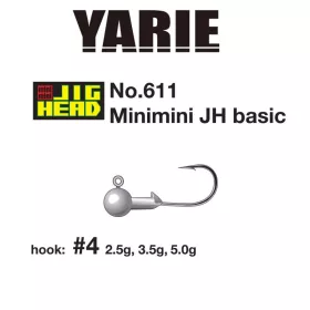 Yarie 611 Mini Basic 4 5,5gr Tête Plombée 5pcs