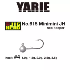 Yarie 615 Mini Neo Keeper 4 2,0gr Tête de jig 5pcs