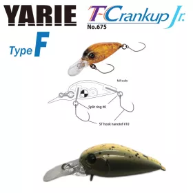 Yarie T-Crankup Jr 675 Type F 2,8cm 1,8gr C28 CA Uny Leurre