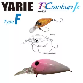   Yarie T-Crankup Jr 675 Type F 2,8cm 1,8gr C30 Matsupin Leurre
