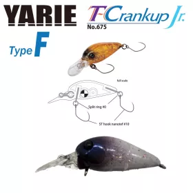   Yarie T-Crankup Jr 675 Type F 2,8cm 1,8gr C31 Variation Wobbler