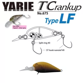   Yarie T-Crankup 675 Type LF 3,5cm 2,6gr C29 Tanba Edamame Leurre