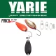 Yarie 702 Pirica More 1,0gr BB1 Black Cuillère Ondulante