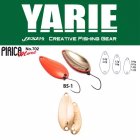 Yarie 702 Pirica More 1,5gr BS-1 Or Cuillère de pêche