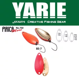   Yarie 702 Pirica More 2,2gr BS-7 Candy Pink Cuillère Tournante