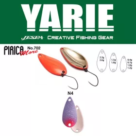 Yarie 702 Pirica More 2,2gr N4 Night Purple Leurre Cuillère