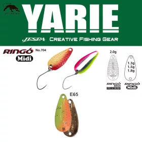 Leurre Cuiller Yarie 704 Ringo Midi 1,8gr E65 Second Lemon