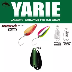 Leurre Cuiller Yarie 704 Ringo Midi 1,8gr E66 Fits Green