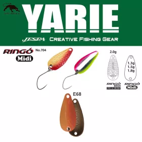   Yarie 704 Ringo Midi 1,8gr E68 Caramel Gold Cuillère Tournante
