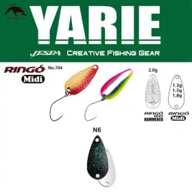   Cuillère ondulante Yarie 704 Ringo Midi 1,8gr N6 Hororin Panda