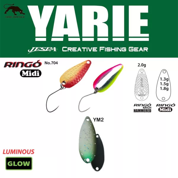 Yarie 704 Ringo Midi 1,8gr YM2 Fruit Melon Leurre Cuillère