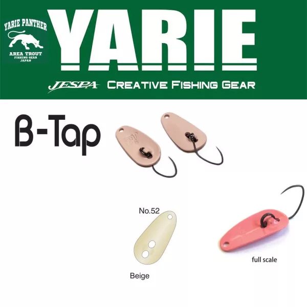 Yarie 705 B-Tap 1,2gr 52 Beige Cuillère Ondulante