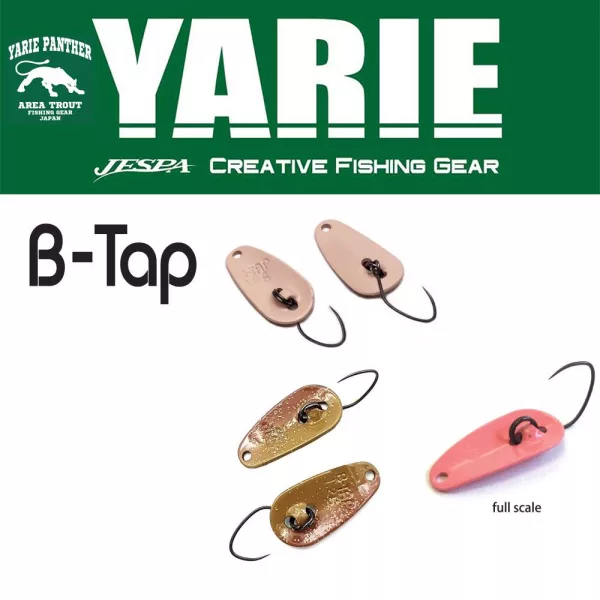 __Yarie__ 705 B-Tap 1,2gr E68 Caramel Gold Cuiller Ondulante