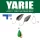 Yarie 706 T-Spoon 1,1gr BS4 Lime Glitter Cuillère Tournante