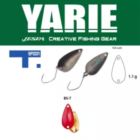 Cuiller ondulante Yarie 706 T-Spoon 1,1gr BS7 Candy Pink