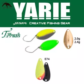   Cuillère tournante Yarie 708T T-Fresh 2,4gr E74 Lemon Squash