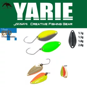Yarie 708T T-Fresh 2,4gr E77 Half Mac Leurre Cuillère