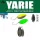 Yarie 710T T-Fresh Evo 1,1gr S3 Decayed Leaf Cuiller Tournante
