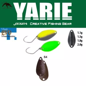   Yarie 710T T-Fresh Evo 1,1gr S4 Marron Squash Cuillère Ondulante