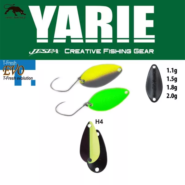 Yarie 710T T-Fresh Evo 1,5gr H4 KM Haif Cuillère Vibrante