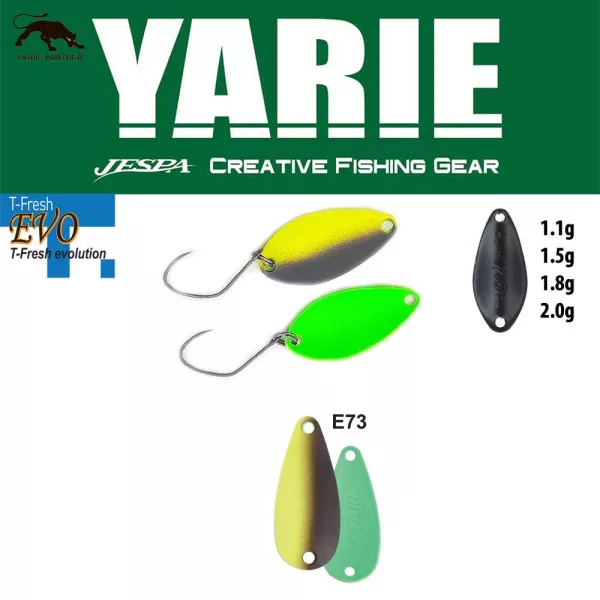 Yarie 710T T-Fresh Evo 2,0gr E73 Choco Lemon Cuiller Tournante