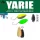 Cuillère ondulante Yarie 710T T-Fresh Evo 2,0gr E75 Orange Peel