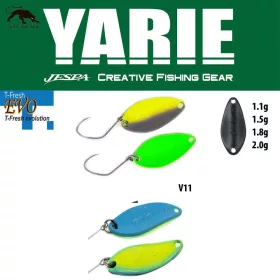   Cuillère ondulante Yarie 710T T-Fresh Evo 2,0gr V11 Pool Lemon