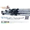 Yamaga Blanks Blue Current III 510 1,77m 0,3-4,5gr Canne à Pêche Spinning 2 Pièces