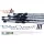 Yamaga Blanks Blue Current III 510 1,77m 0,3-4,5gr Canne à Pêche Spinning 2 Pièces