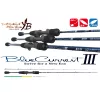 Yamaga Blanks Blue Current III 53/B Baitcast 1,61m 0,5-4,5gr Canne à Pêche Spinning 2 Pièces