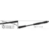 Yamaga Blanks Calista 86M TZ Nano 2,57m 28gr Canne spinning en 2 pièces
