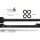 Yamaga Blanks 88 Chain 2,65m 8-40gr Canne à pêche spinning en 2 sections