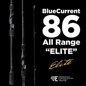   Yamaga Blanks Blue Current 86TZ All Range Elite 2,58m 3-21gr Canne à Pêche Spinning 2 Pièces