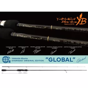   Yamaga Blanks Blue Current 74TZ Nano Global 2,240m 2-18gr 2 Canne à pêche spinning en 2 pièces