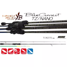   Yamaga Blanks Blue Current 77TZ Nano Global 2,31m 1,5-13gr 2 Canne à pêche spinning en 2 pièces
