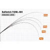 Yamaga Blanks Ballistick 710ML-MH 2,394m 2-40gr Fuji Sic K Titanium 2 Részes Pergető Bot